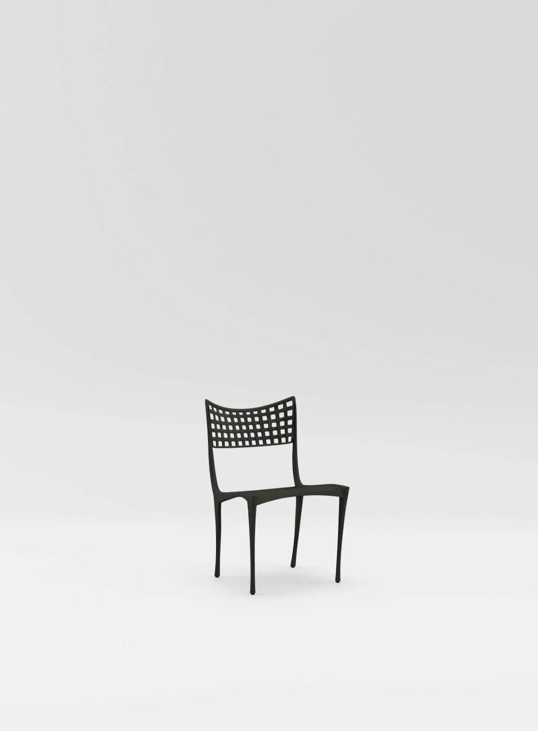 Sol Y Luna Armless Dining Chair Without Cushion