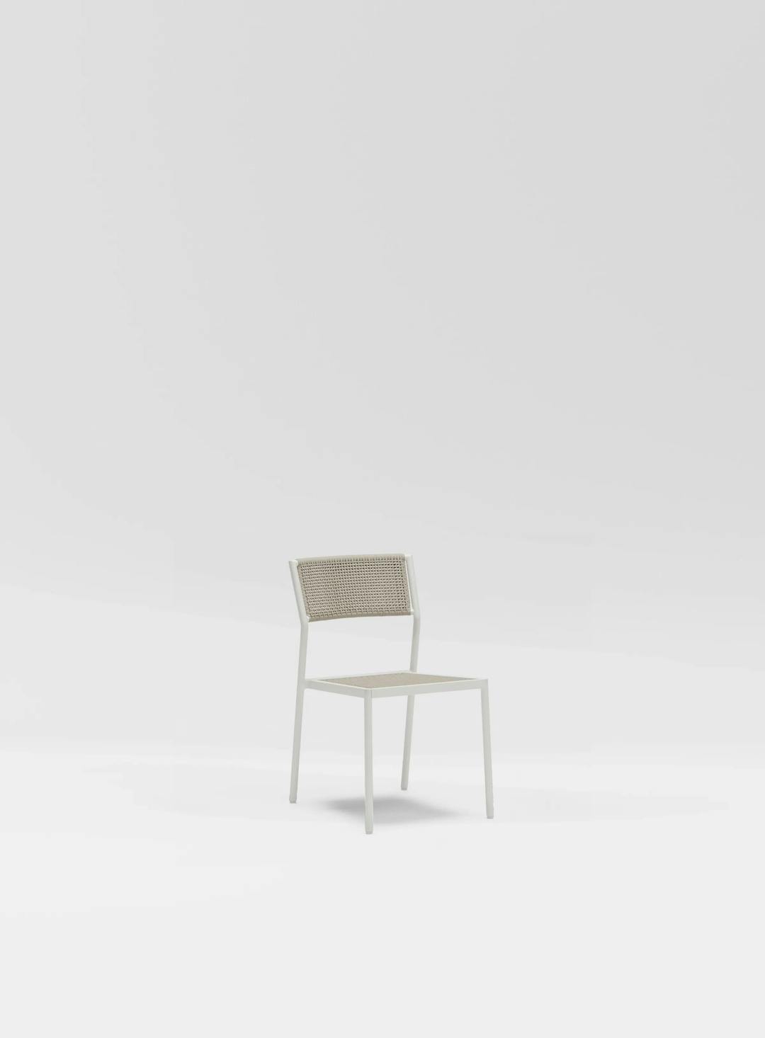 Lisbon Woven Stacking Dining Chair